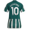 Maillot de Supporter Manchester United Rashford 10 Extérieur 2023-24 Pour Femme